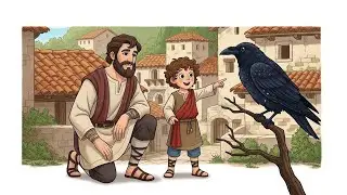 الرجل الفقير اصطاد غراب سحري، لكنه ندم على ذلك ندمًا مريرًا..