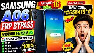 📱 Samsung A06 FRP Bypass Android 15 (2026) 🔥 Google Account Unlock Without PC | Latest Working Metho