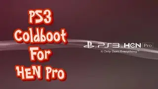 PS3 Coldboot HEN Pro &mdash; это всё, что нужно #ps3
