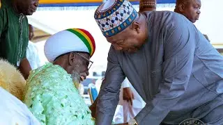 H, E John Dramani Mahama gifted a brand new 2025 Nissan Patrol to Sheikh Usumanu Nuhu Sharubutu 