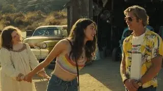 Cliff Booth punched a Hippie at Spahn Ranch Scene 1080p Once Upon A Time In Hollywood 2019