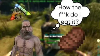 YOU DONT SEE THE FUCKING COOKED MEAT? ARK FUNNY MOMENT