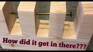 Impossible Nail In Wood