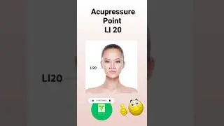 Li 20 Acupressure Point Location #shorts #acupressure