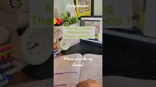 Having trouble memorizing theory subjects ? |#study #students #studymotivation #shorts #shortsvideo
