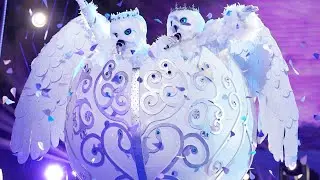 The Masked Singer 4  - Snow Owls Sing Andre Bocelli & Celine Dion The Prayer