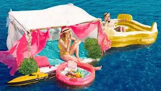Como Fazer Acampamento na Água? Casa Flutuante!