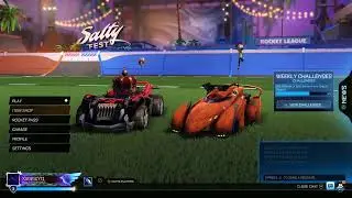 Time to kick some balls in- Rocket League