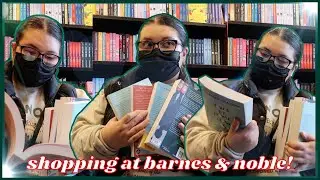 Bookstore Vlog! Going to Barnes & Noble to Buy New Books + Haul (vlogmas episode 6)