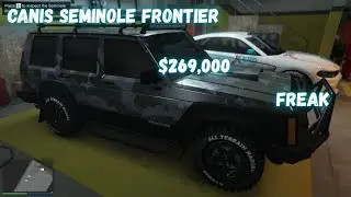 GTA V Salvage Yard, Export Vehicle, Selling the Canis Seminole Frontier