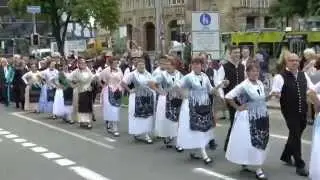 Volkstanzfestival 2014 in Freiburg  T-I. HD