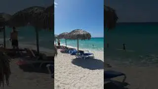 Cuba 2021, Varadero, Sol Palmeras Hotel Beach / Пляж отеля Sol Palmeras, Варадеро