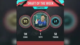 *96 PACYBITS ICON TOTTI* DRAFT OF THE WEEK - WEEKLY OBJECTIVES | PACYBITS 20