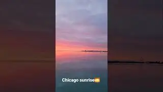 chicago sunrise 🌅