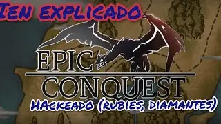 Como hackear epic conquest Version definitiva (rubies, monedas, skins)