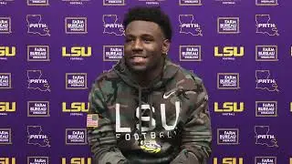 LSU LB Greg Penn III, Alabama game-week interview