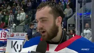Wildcats de Moncton champions du Troph&eacute;e Gilles-Courteau : r&eacute;actions de Mathis Rousseau