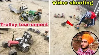 New vlog || 🚜Rc tractor nal trolley tournament kitta || #viralvideo #new #youtube 