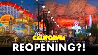 DCA REOPENING SOON?! Park Lights Testing! - Disneyland Update 2/13/21