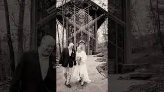 Wedding Bliss!@thorncrownchapel7241  @purdyartcompany5586 @visiteurekasprings