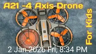Flying A 21 Axis Drone 
