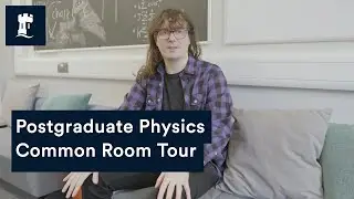 Postgraduate physics common room and study space tour | University of Nottingham