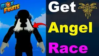 How to get Angel Race in Blox Fruits #roblox #bloxfruits
