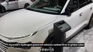 Hyundai Leads Global Sales of Hydrogen-Powered Vehicles