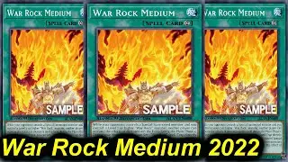 【YGOPRO】WAR ROCK MEDIUM DECK APRIL 2022 - BEST SUPPORT SO FAR....
