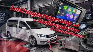 VW Caddy 2.0 TDI DSG   Leistungsoptimierung & Infotainment-Reparatur #Caddy #radiorepair #stage1