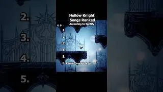 Hollow Knight Songs Ranked!! #hollowknight #videogamemusic