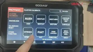 GODIAG GD801 Programmer Mileage Correction Car List - obd2shop.co.uk