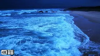 Instant Calm with Frozen Waves 🌊 Gentle Ocean Sounds for Deep Sleep