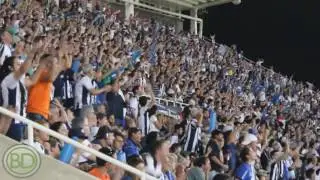 Compacto de la hinchada de Talleres frente a River