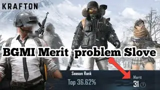 BGMI Merit problem Slove//bgmi me 60 meret problem//pubg meret poblam😰😰🤗🤗😭😭 solve