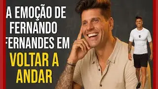 A emo&ccedil;&atilde;o de Fernando Fernandes em &lsquo;voltar a andar&rsquo;; Arrepiou&rdquo;