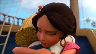 Les adieux de Naomi | Elena d'Avalor | Disney Channel BE