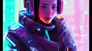 Cyberpunk Neon Animation: Digital Dreams - Infraction