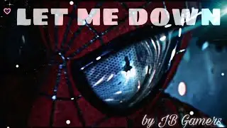 SPIDER-MAN || LET ME DOWN MONTAGE || BEST BGMI MONTAGE EVER || 100% MAZA 🤯