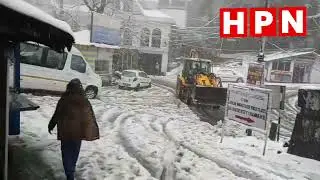 चम्बा : डलहौज़ी में सीजन की पहली बर्फबारी, पर्यटन नगरी में लौटी रौनक