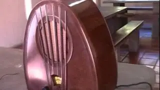 Rádio Philips 834A (1933) Restaurado
