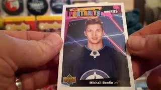 2020/21 UPPER DECK SERIES TWO HOCKEY TIN BOX#24 BOX BREAK🦆