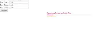 Create Simple Progress Bar for Fake Online Generator with Jquery