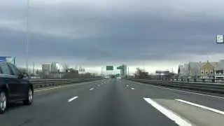 Interstate 91 - Massachusetts (Exits 1 to 8) northbound