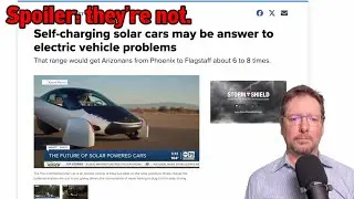 Автомобили на солнечных батареях НЕ РАБОТАЮТ &mdash; MGUY EV News 3 июня 2024 г. | MGUY Australia