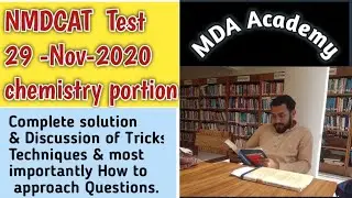 NMDCAT 2020 Discussion
