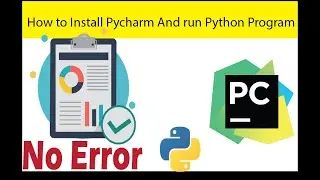 How to install Pycharm and run Python File |Coding Center| Tutorial #1