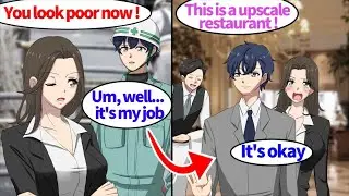 【Manga】I reunited with a high school classmate who never beat me in grades. Now she looks down on me