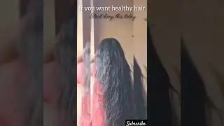 4 things that made my hair healthy 🧿| #haircare #hairgrowth #trendingshorts  #subscribe #support