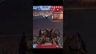 I got eliminated by a arachnos spider turrent | Mech arena arachnos vs arachnos | #shorts